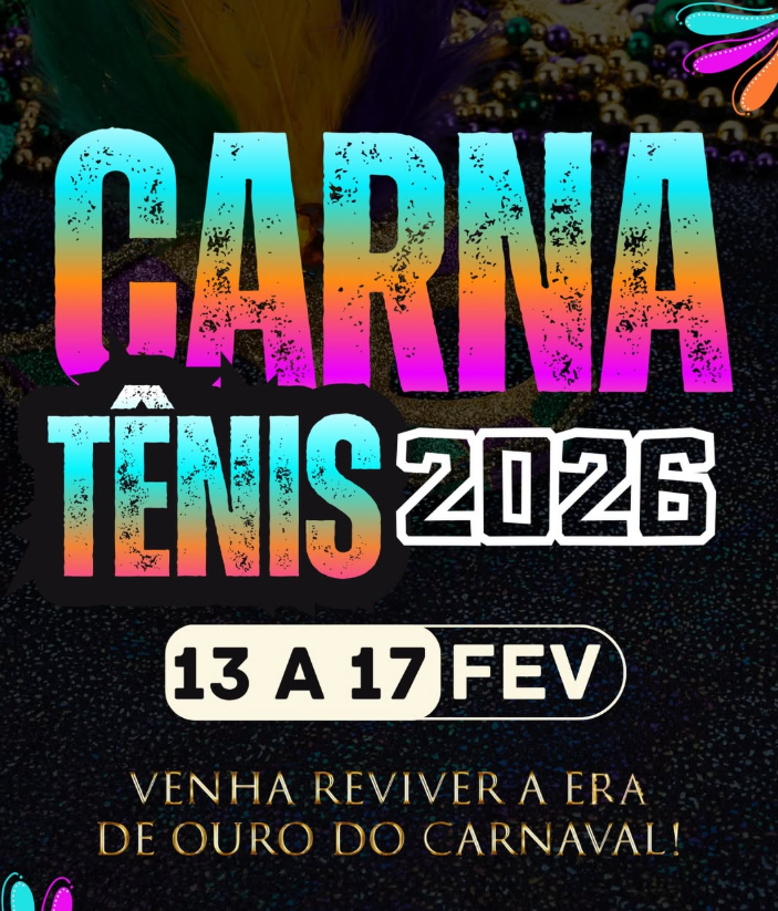 CARNATÊNIS 2026 – A FOLIA COMEÇA AGORA!