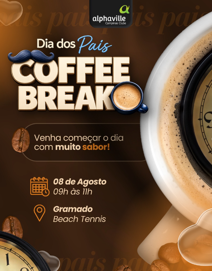 Coffee Break Especial celebra o Dia dos Pais